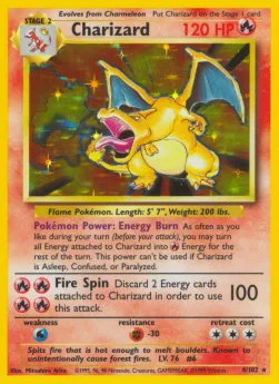 Charizard Holo - Set Base
